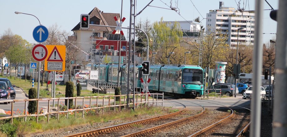 Überholverbot U-Bahngleise