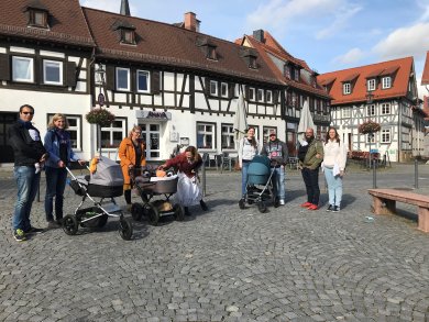 Foto Teilnehmer Dorfspaziergang