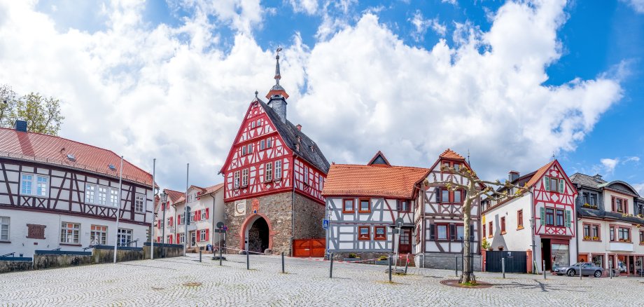 Historisches Rathaus, Marktplatz, Oberursel, Taunus
