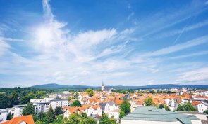 Bild über den Dächern