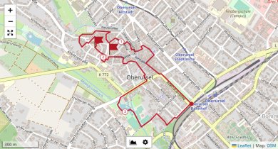 Grafik Stadtrundgang