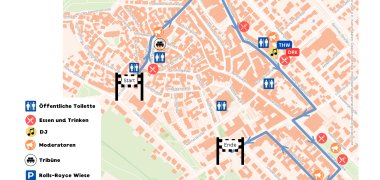 Briefingboard Taunuskarnevalszug DIN A1  (841 x 594 mm) - 1