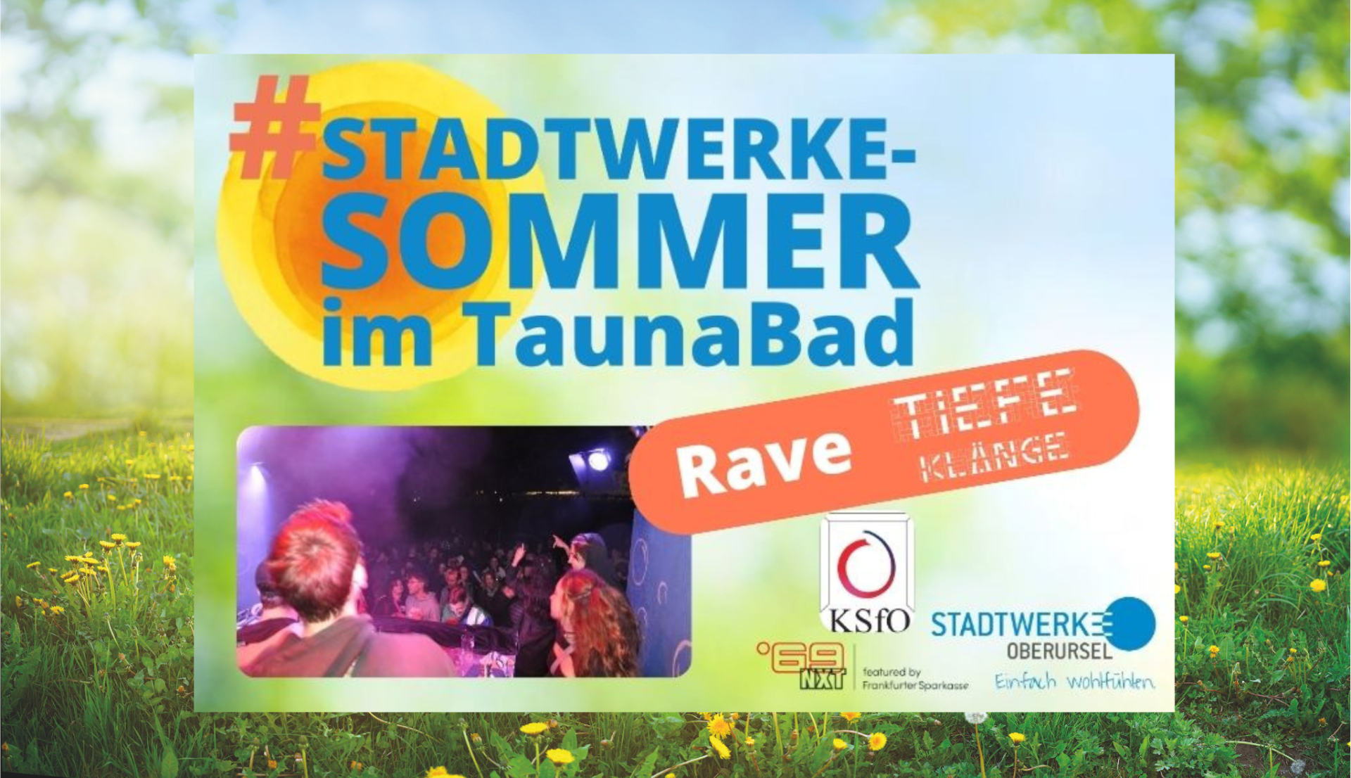 Rave im TaunaBad-Stadtwerke Sommer - 1