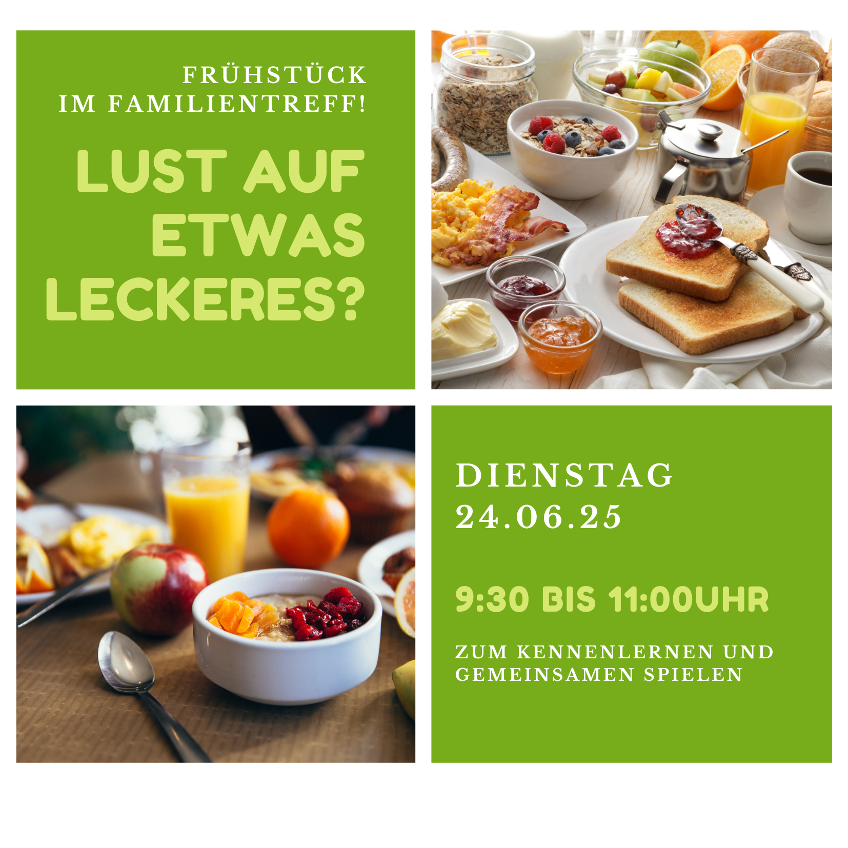Frühstück im Treff 2025 - 1 Frühstück im Treff 2025 - 1