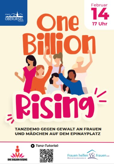 One Billion Rising Flyer