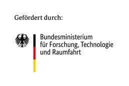 Logo: gefördert durch das BMFTR