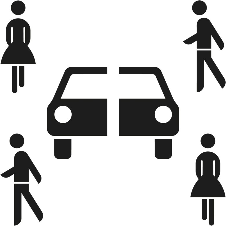 Wir schaffen Vorteile für Carsharing-Fahrzeuge, um diese Form der Mobilität besonders zu fördern.
Die Änderungen der StVO beruhen auf dem Carsharinggesetz, das die Voraussetzungen für die zuständigen Straßenverkehrsbehörden schafft, um Parkplätze rechtssicher für das Carsharing auszuweisen.
Eingeführt wurden u. a. ein neues Sinnbild, das als Grundlage für Zusatzzeichen Carsharing-Fahrzeugen bevorrechtigtes Parken ermöglicht.