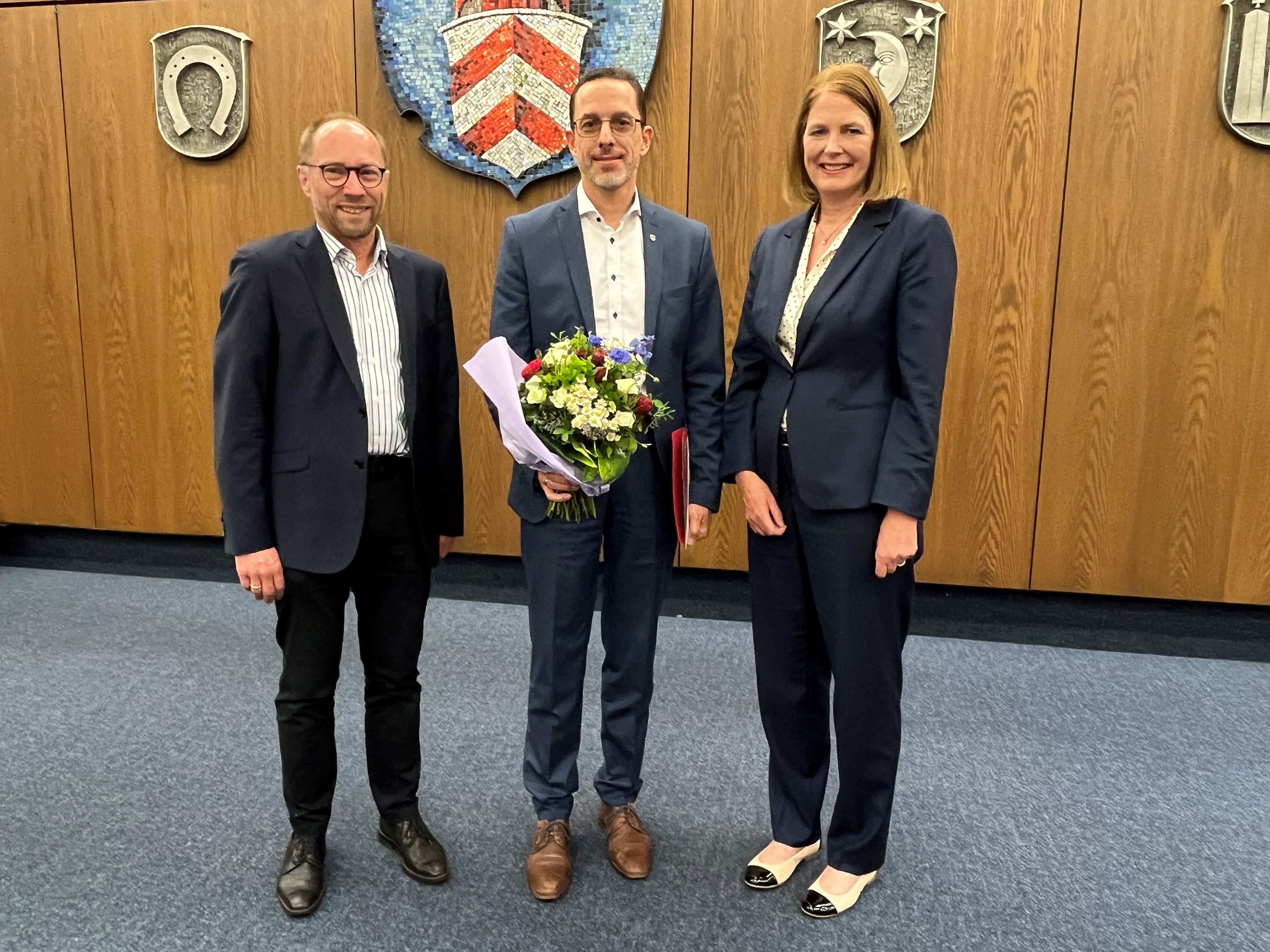 Foto Ernennung Herr Uhlig