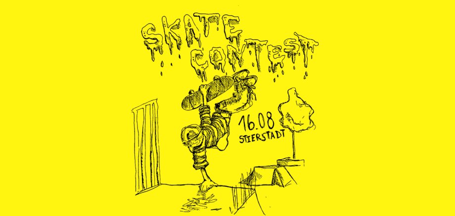 Plakat Skaterturnier (297 x 420 mm) (420 x 300 mm) - 1