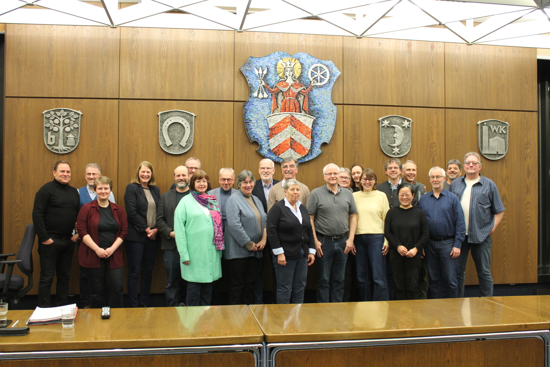 Gruppenbild Ehrungen Klimabeirat