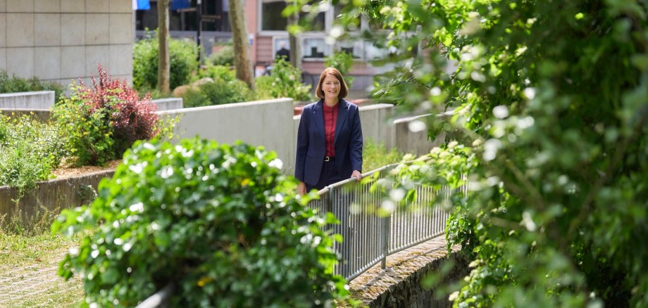 Bürgermeisterin Antje Runge in Oberursel Bürgermeisterin Antje Runge in Oberursel