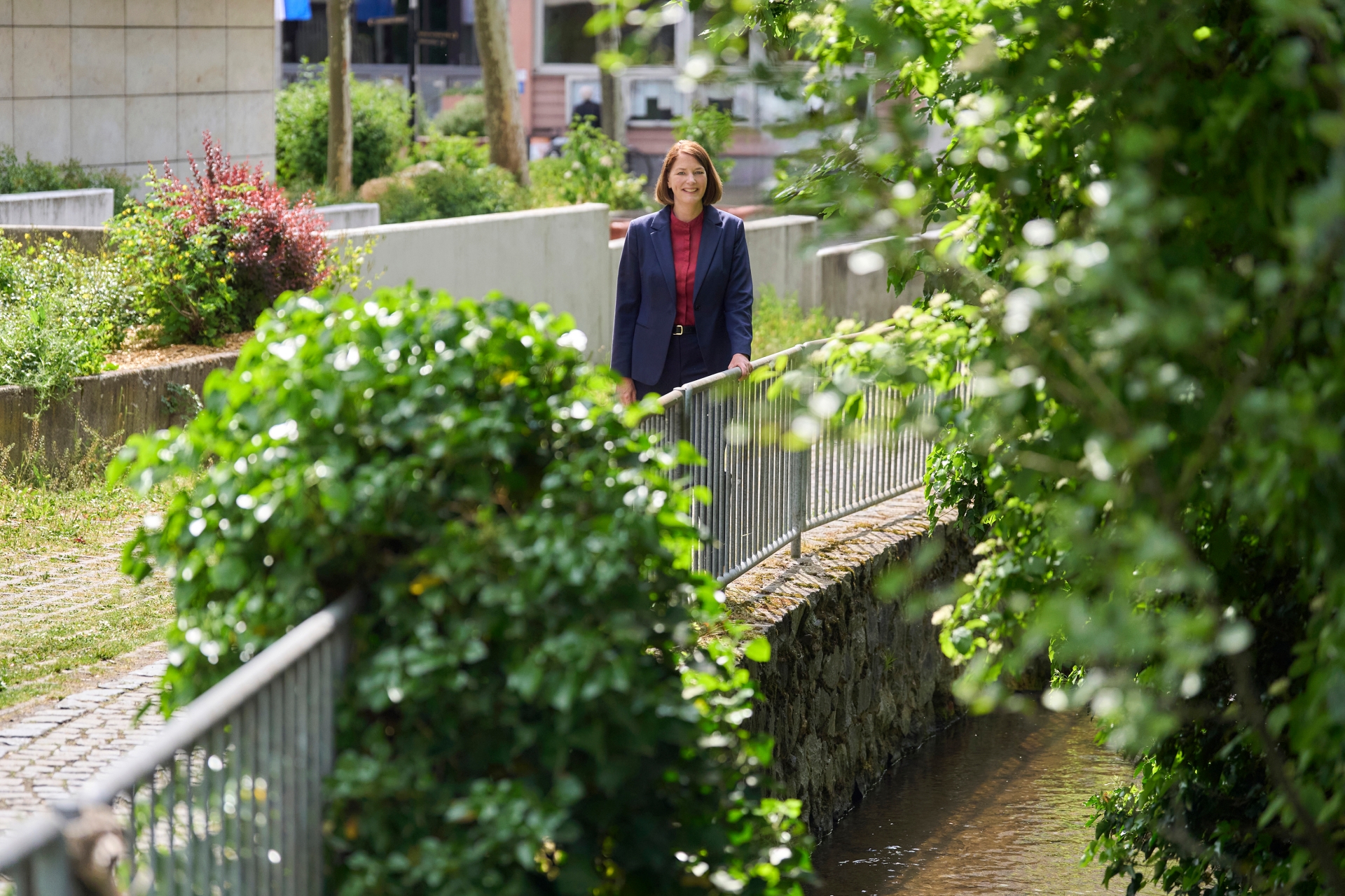 Bürgermeisterin Antje Runge in Oberursel