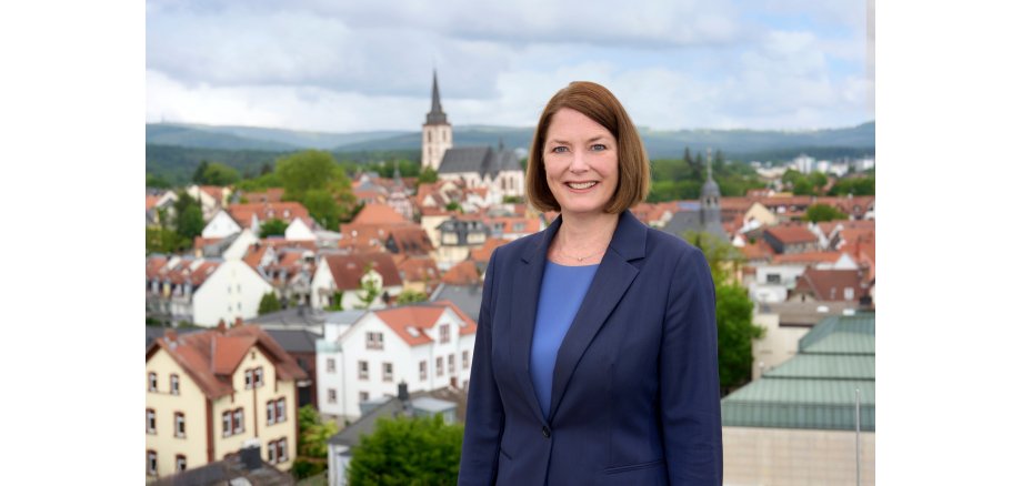 Bürgermeisterin Antje Runge in Oberursel