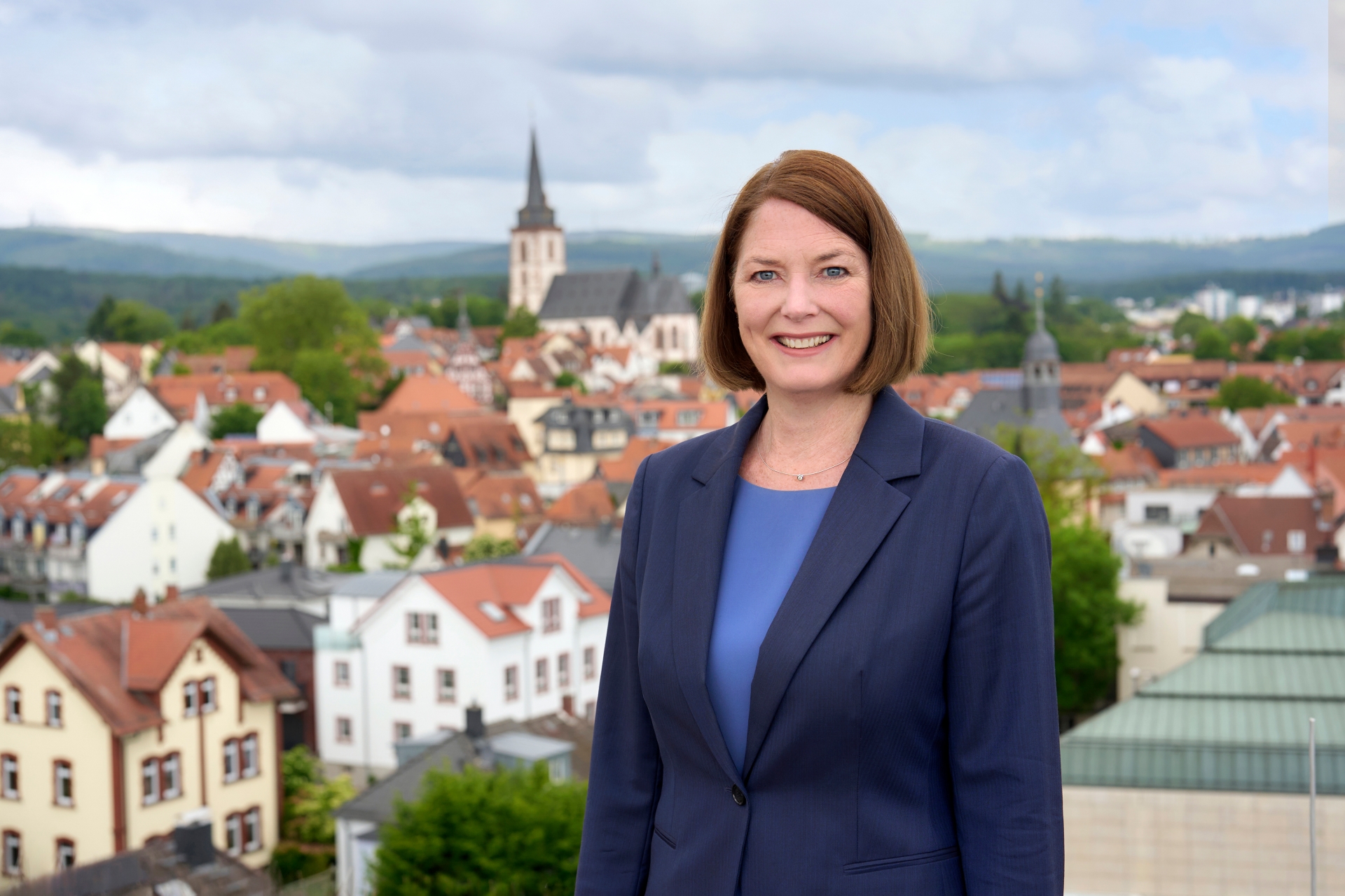 Bürgermeisterin Antje Runge in Oberursel