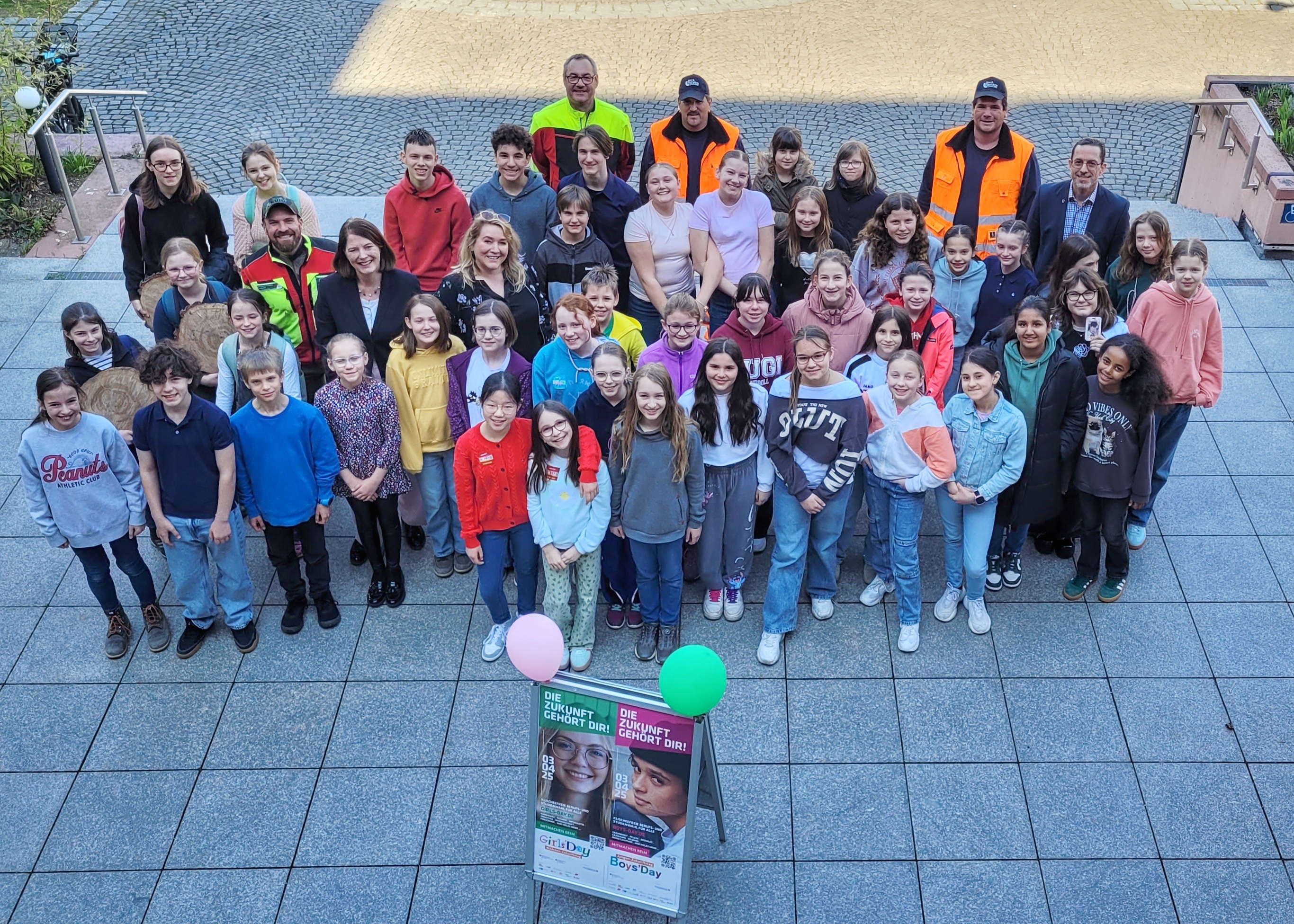 Gruppenfoto Girls‘- und Boys‘Day