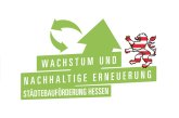 Logo Städtebauförderung Wachstum und Nachhaltige Erneuerung