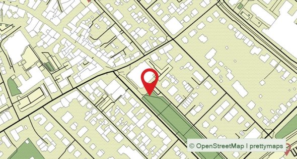 Stadtplan mit den nächsten Stationen des Grünen Weges