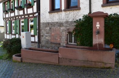 Brunnen in der Hospitalstraße