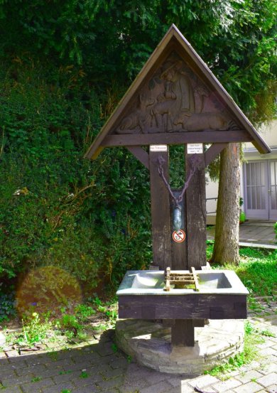 Schäferbrunnen am heutigen Standort