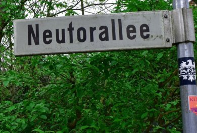 Straßenschild der Neutotallee