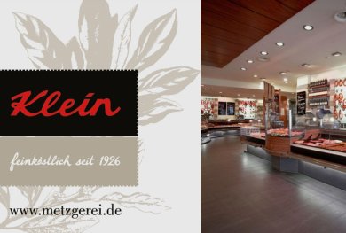 Verkaufsraum der Metzgrei