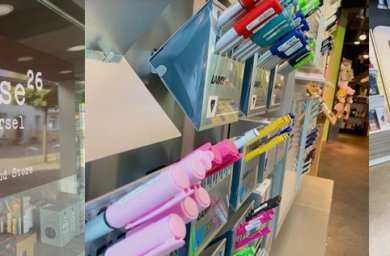 Louise 26 Warenhaus Innenansicht